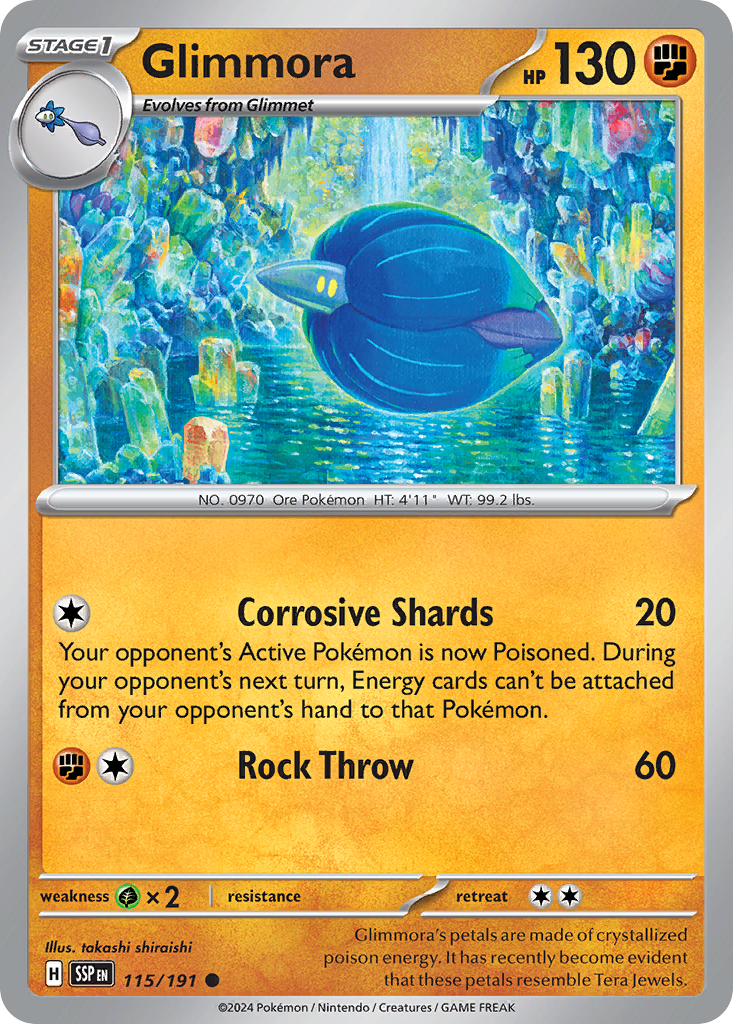 Glimmora - Surging Sparks SET-115