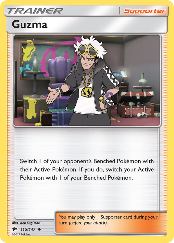 Guzma - Burning Shadows SET-115