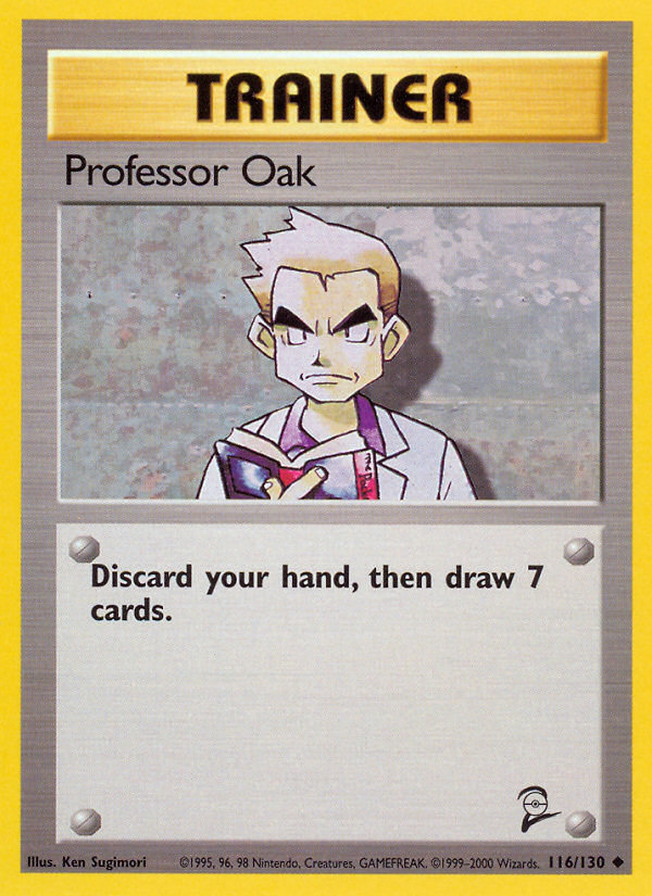 Professor Oak - Base SET 2-116