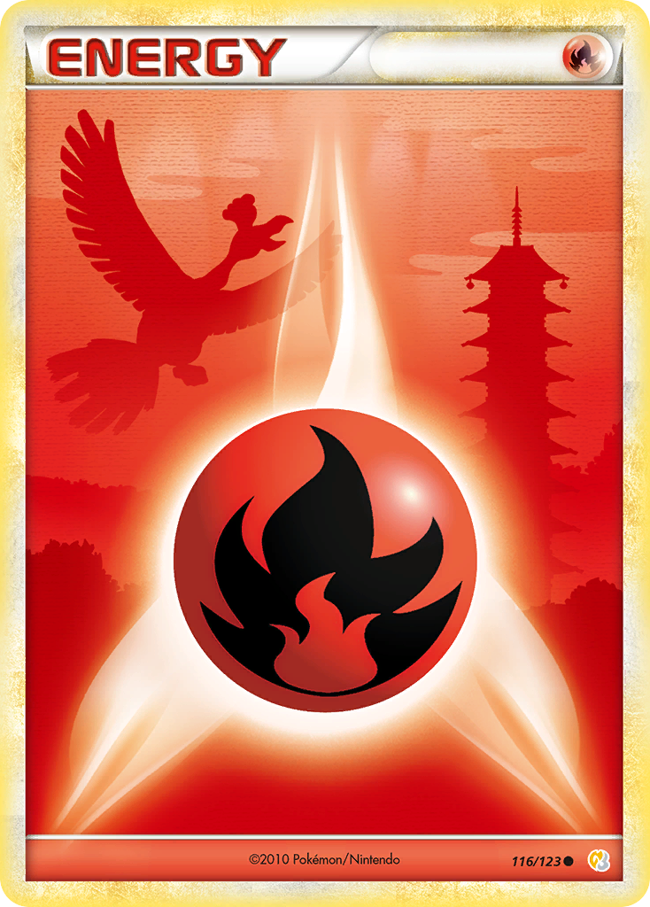 Fire Energy - HeartGold & SoulSilver SET-116