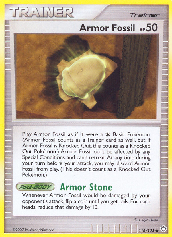 Armor Fossil - Mysterious Treasures SET-116