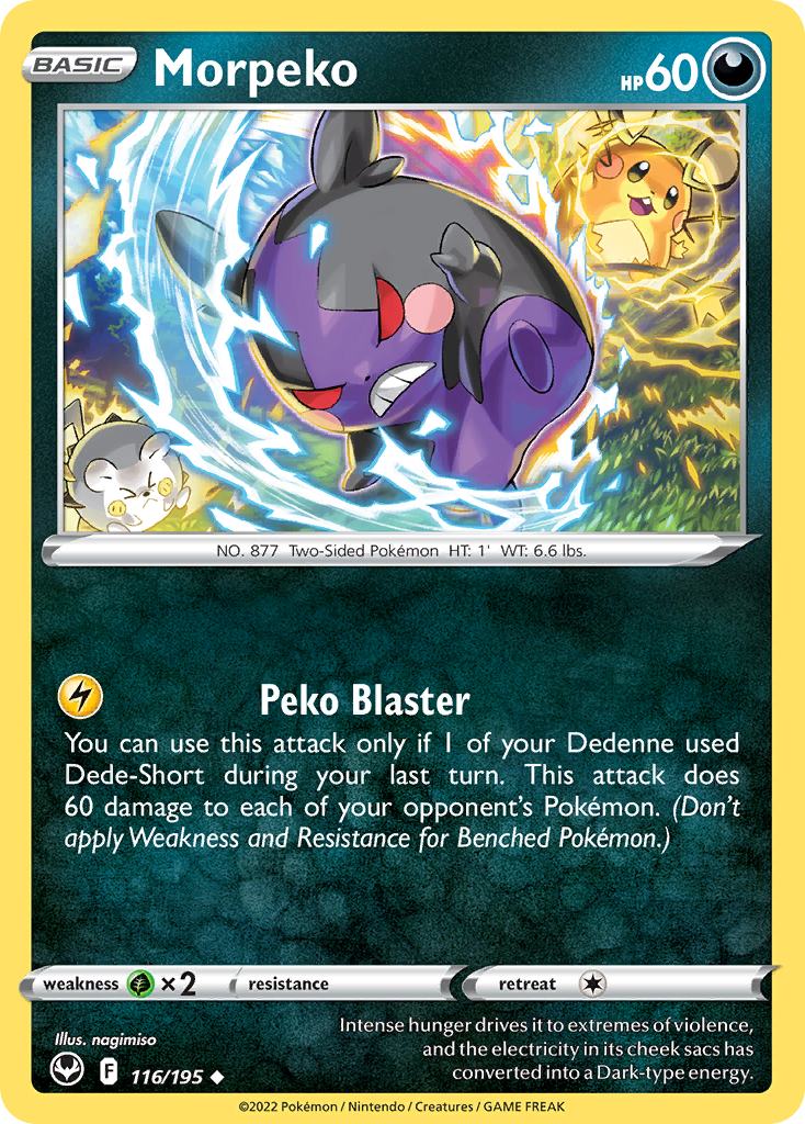 Morpeko - Silver Tempest SET-116