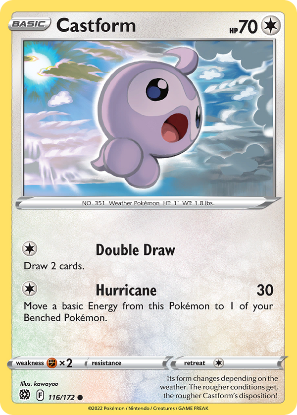 Castform - Brilliant Stars SET-116