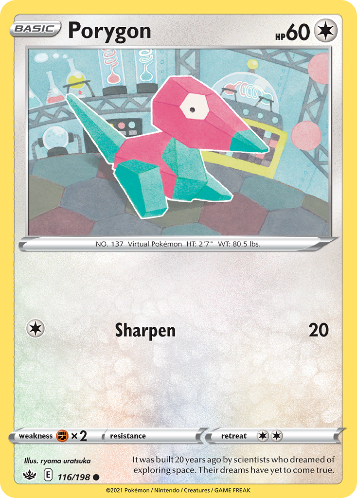 Porygon - Chilling Reign SET-116