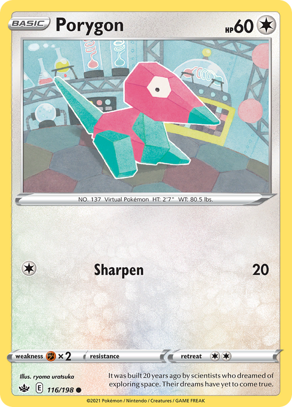 Porygon - Chilling Reign SET-116