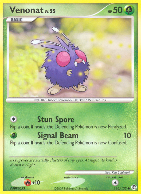 Venonat - Secret Wonders SET-116