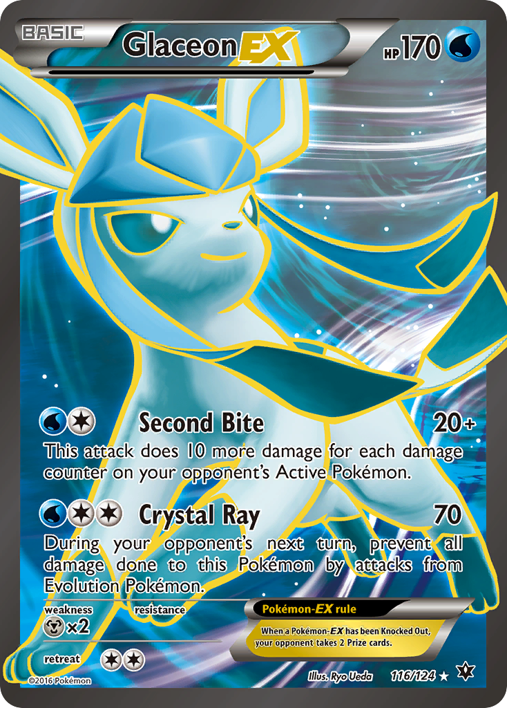 Glaceon-EX - Fates Collide SET-116