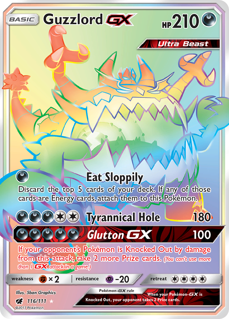 Guzzlord-GX - Crimson Invasion SET-116