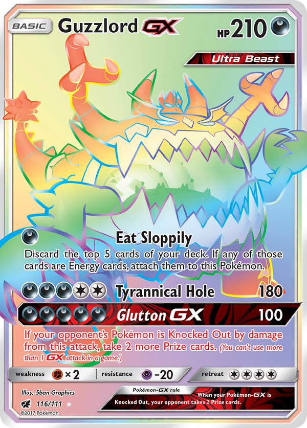 Guzzlord-GX - Crimson Invasion SET-116