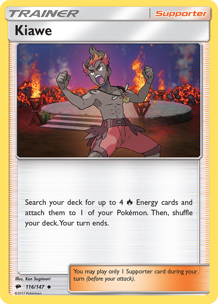 Kiawe - Burning Shadows SET-116