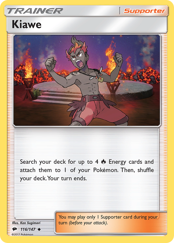 Kiawe - Burning Shadows SET-116
