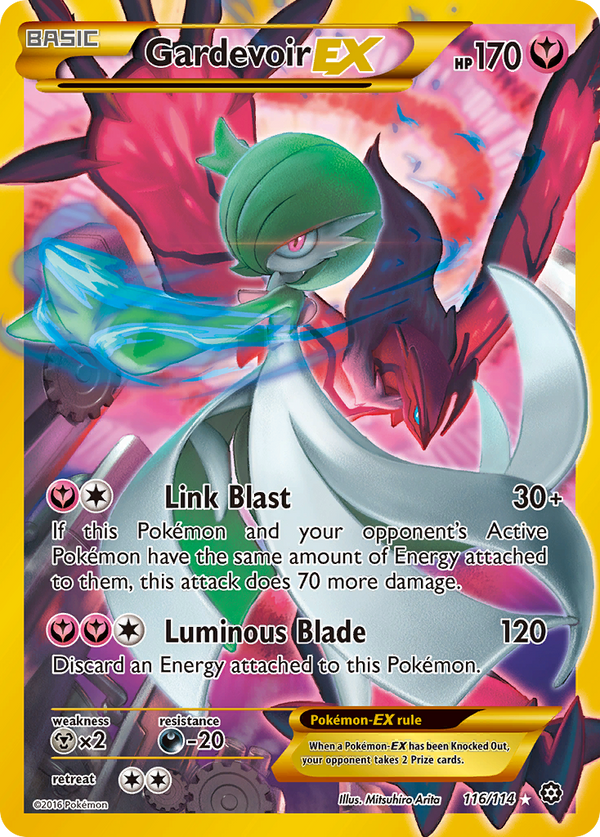 Gardevoir-EX - Steam Siege SET-116