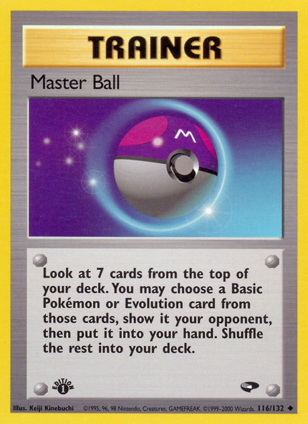 Master Ball - Gym Challenge SET-116