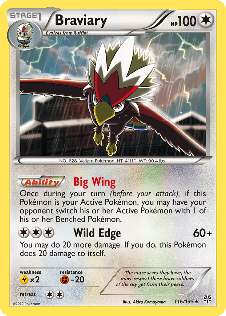 Braviary - Plasma Storm SET-116