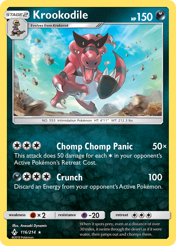 Krookodile - Unbroken Bonds SET-116
