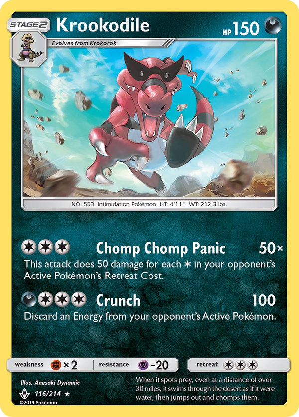 Krookodile - Unbroken Bonds SET-116