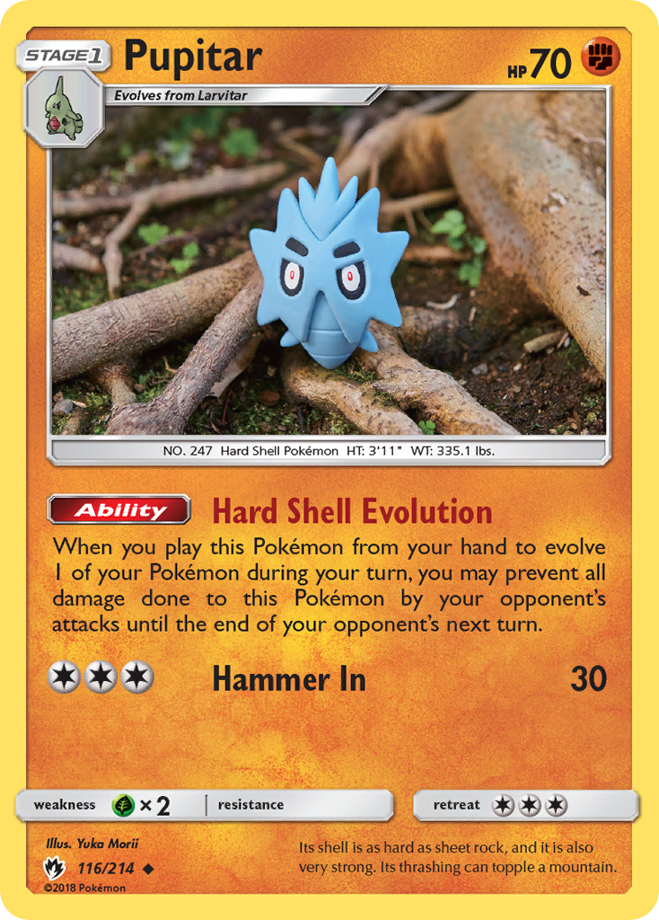 Pupitar - Lost Thunder SET-116