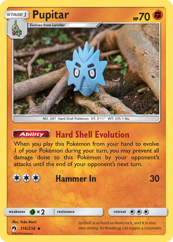 Pupitar - Lost Thunder SET-116