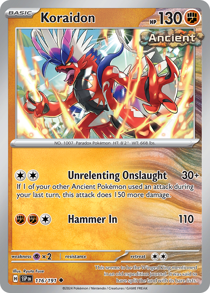 Koraidon - Surging Sparks SET-116