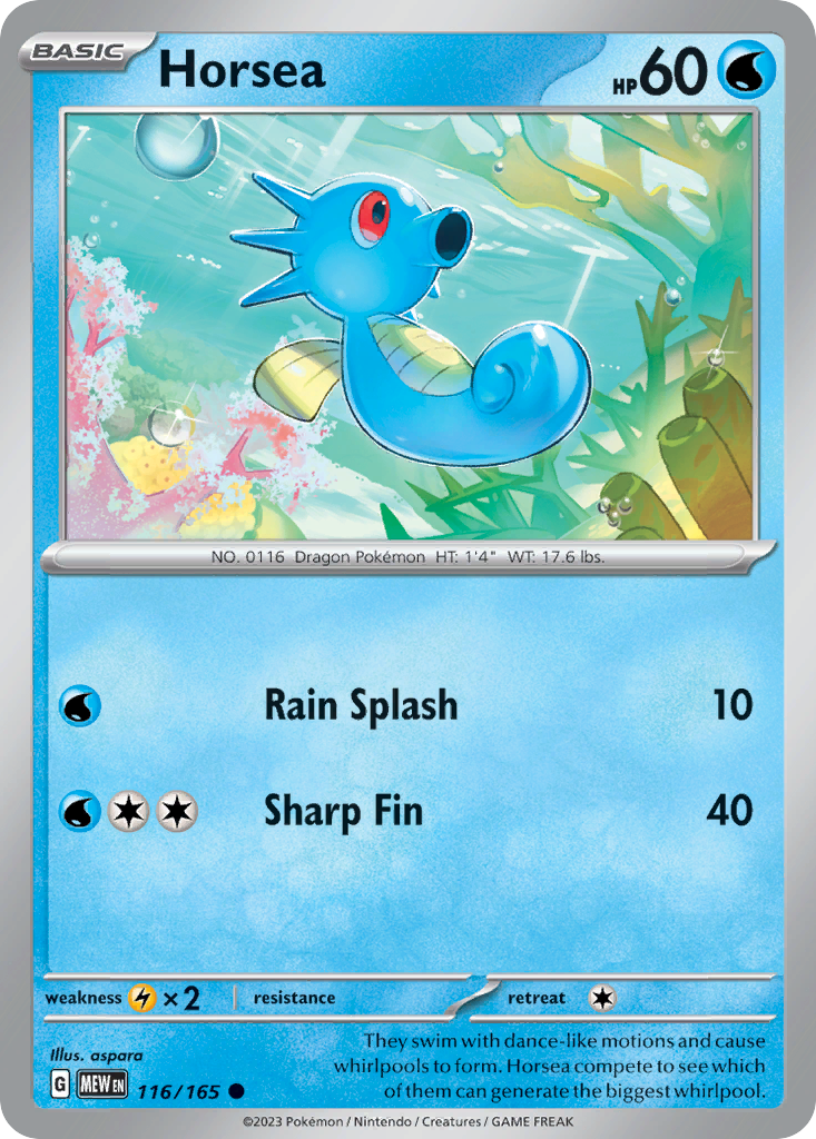 Horsea - 151 SET-116