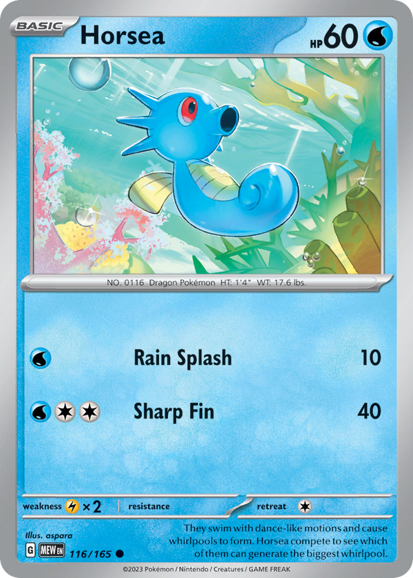 Horsea - 151 SET-116