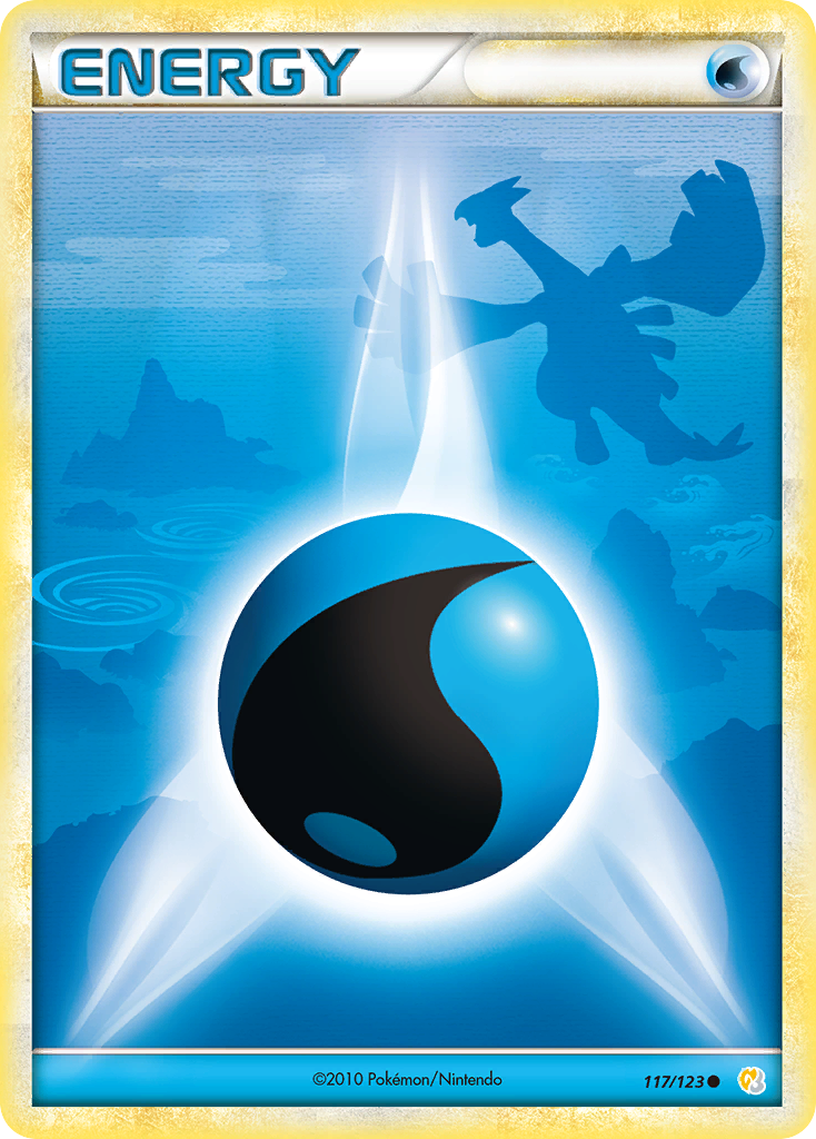 Water Energy - HeartGold & SoulSilver SET-117