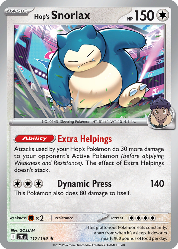 Hop's Snorlax - Journey Together SET-117