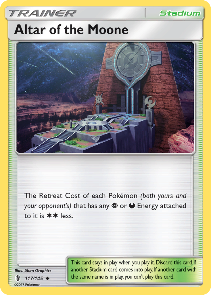 Altar of the Moone (Guardians Rising SET) (Trainer) (Stadium) (Uncommon) (PKM Guardians Rising SET-21)