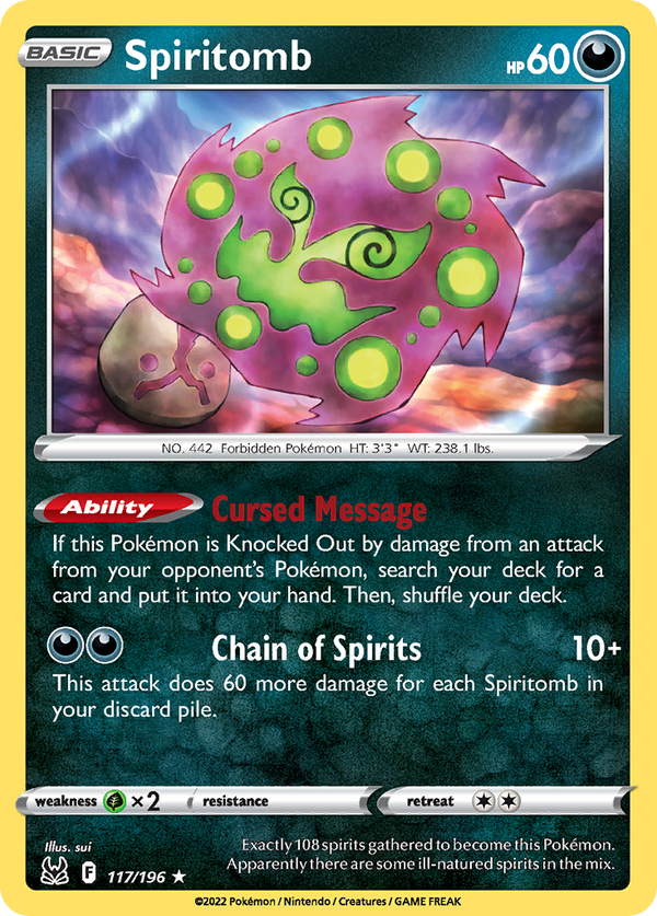 Spiritomb - Lost Origin SET-117