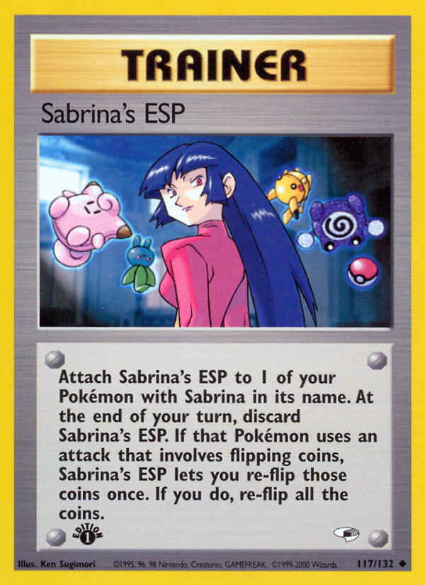 Sabrina's ESP - Gym Heroes SET-117