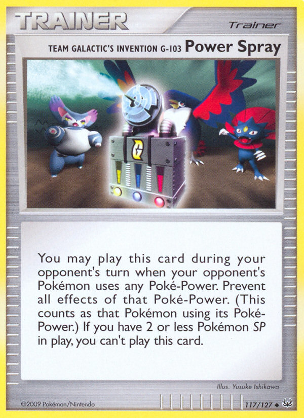Team Galactic's Invention G-103 Power Spray - Platinum SET-117