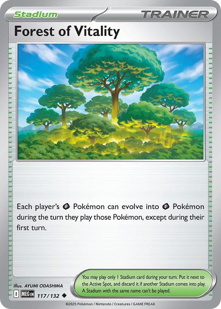 Forest of Vitality - Mega Evolution SET-117