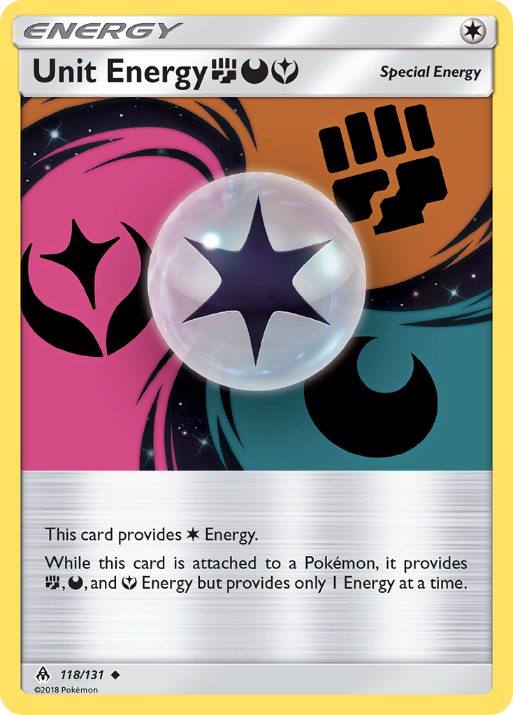 Unit Energy FightingDarknessFairy - Forbidden Light SET-118