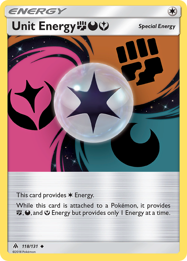 Unit Energy FightingDarknessFairy - Forbidden Light SET-118