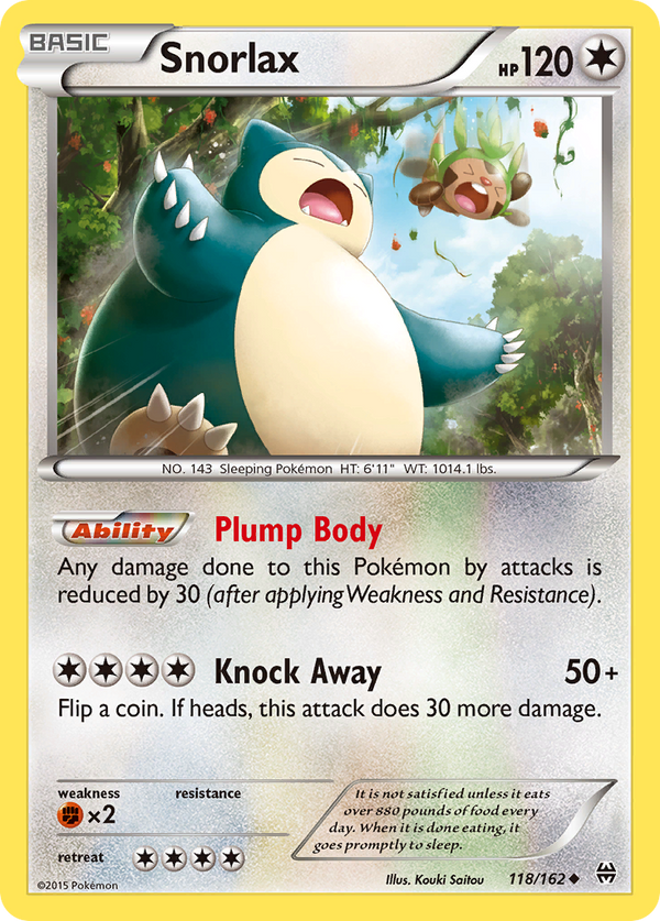 Snorlax - BREAKthrough SET-118