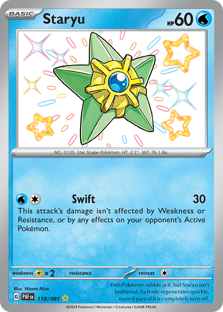 Staryu - Paldean Fates SET-118
