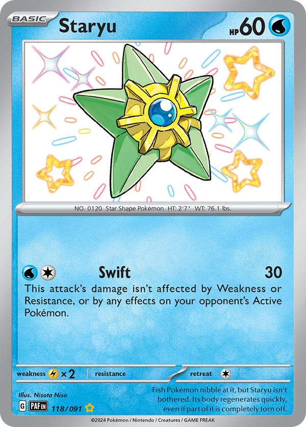 Staryu - Paldean Fates SET-118