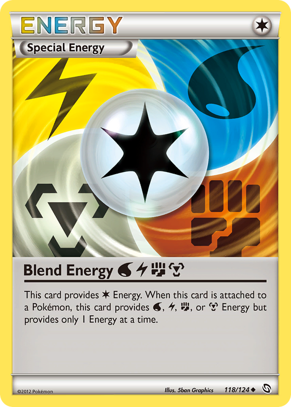 Blend Energy WaterLightningFightingMetal - Dragons Exalted SET-118
