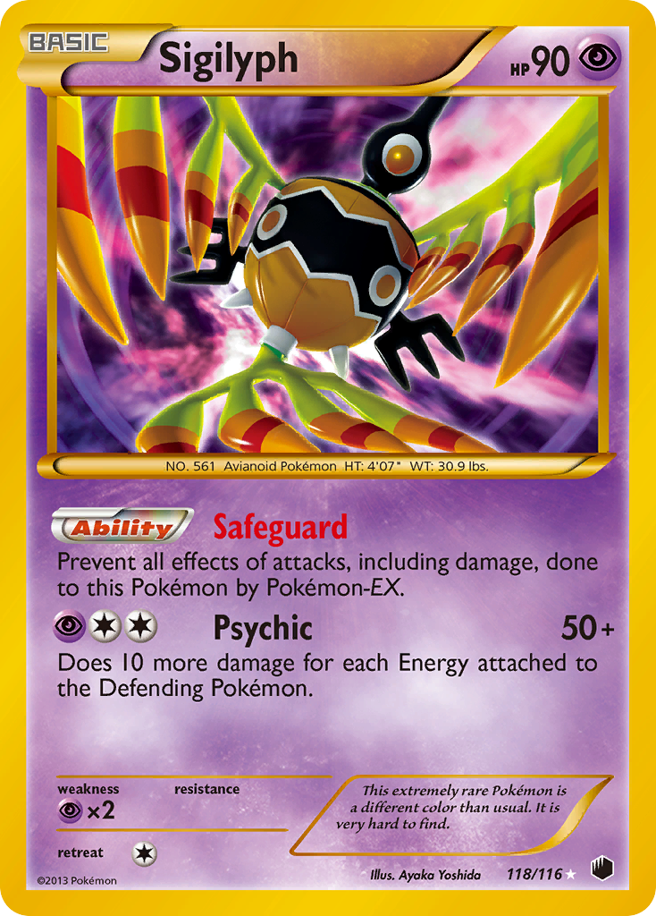 Sigilyph - Plasma Freeze SET-118