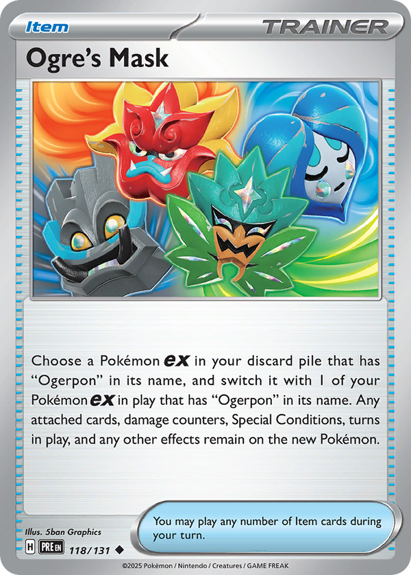 Ogre's Mask - Prismatic Evolutions SET-118