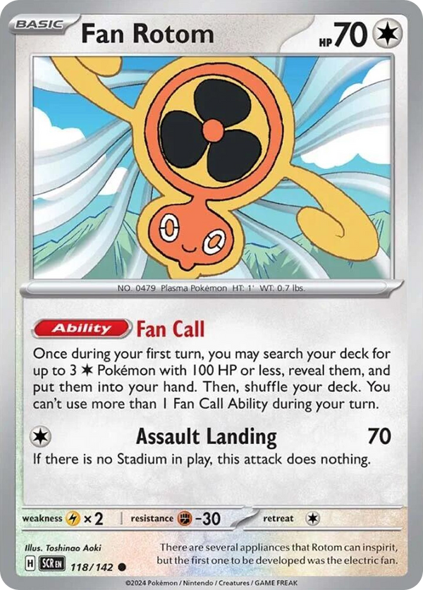 Fan Rotom - Stellar Crown SET-118
