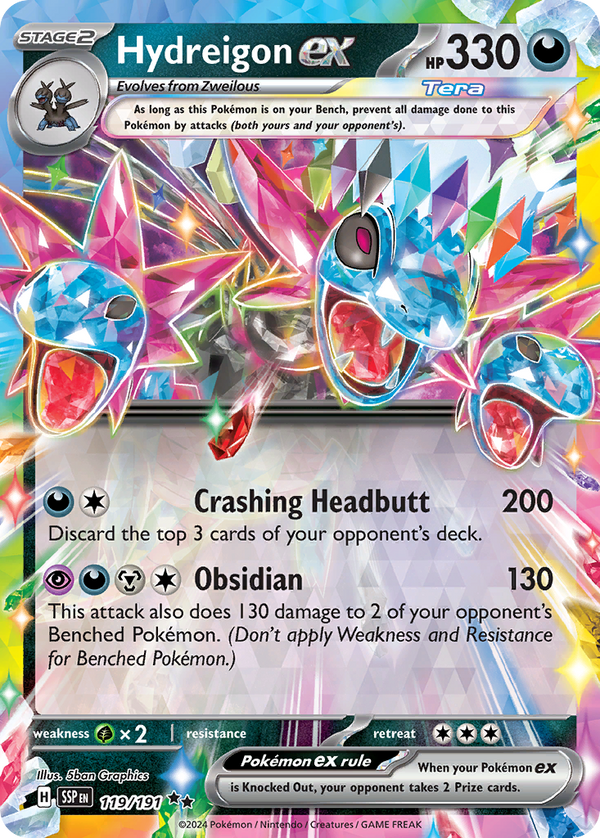 Hydreigon EX - Surging Sparks SET-119