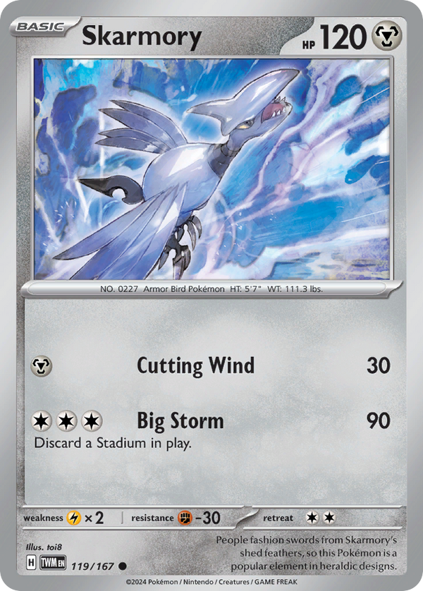 Skarmory - Twilight Masquerade SET-119
