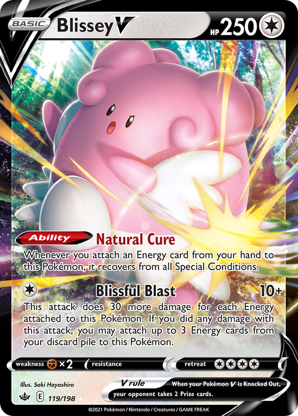 Blissey V - Chilling Reign SET-119