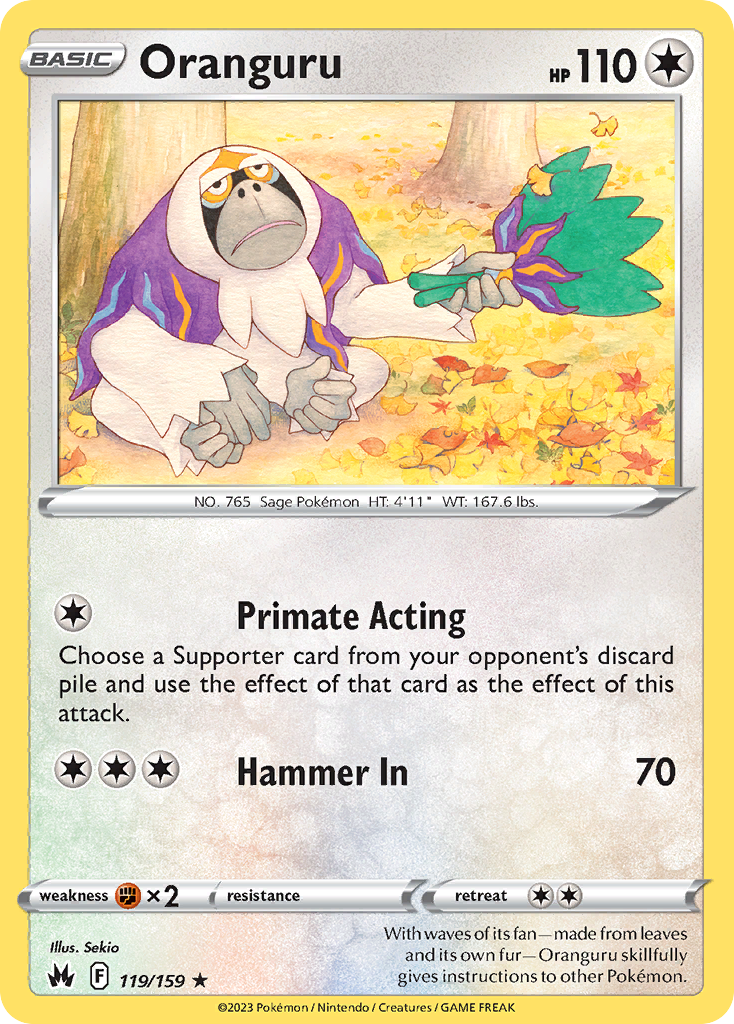 Oranguru - Crown Zenith SET-119