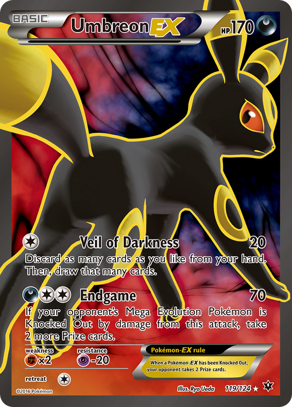 Umbreon-EX - Fates Collide SET-119