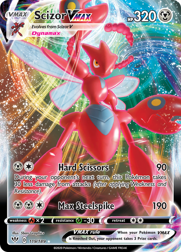 Scizor VMAX - Darkness Ablaze SET-119