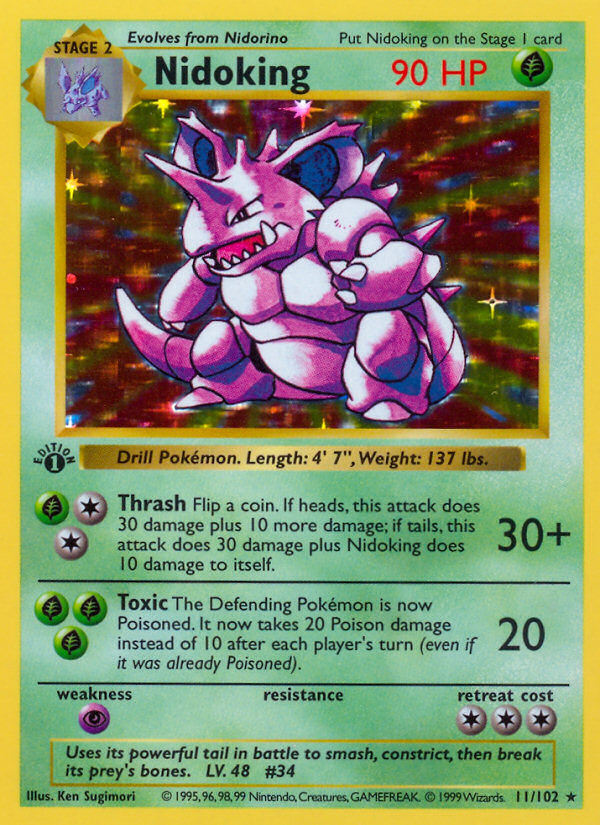 Nidoking - Base SET-11
