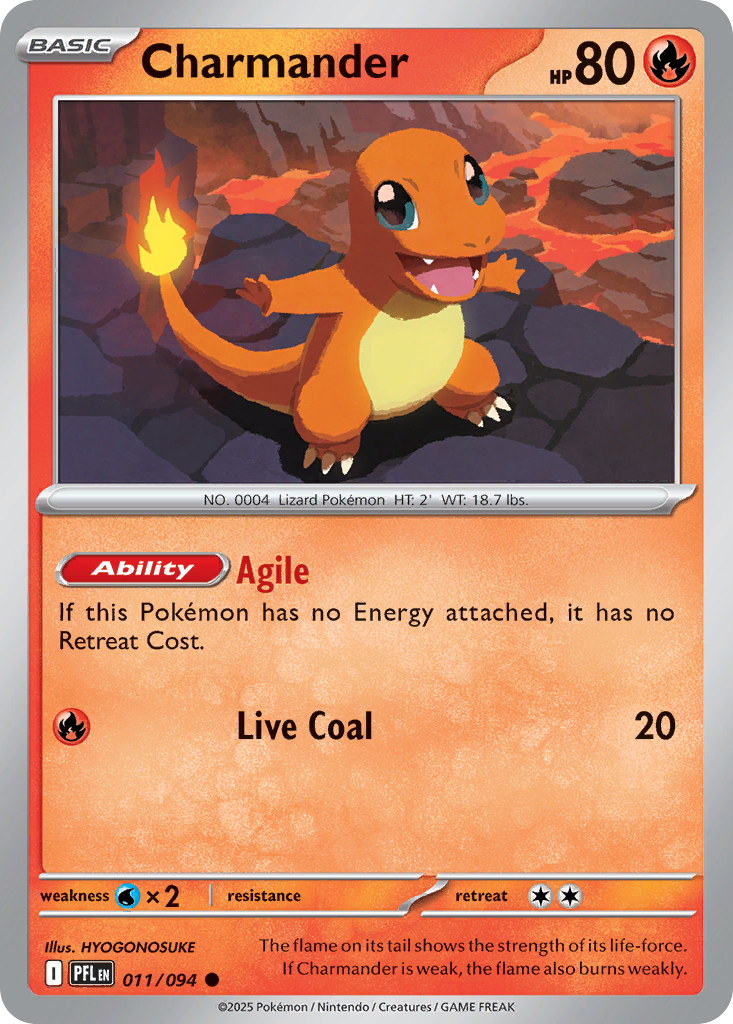 Charmander - Phantasmal Flames SET-11