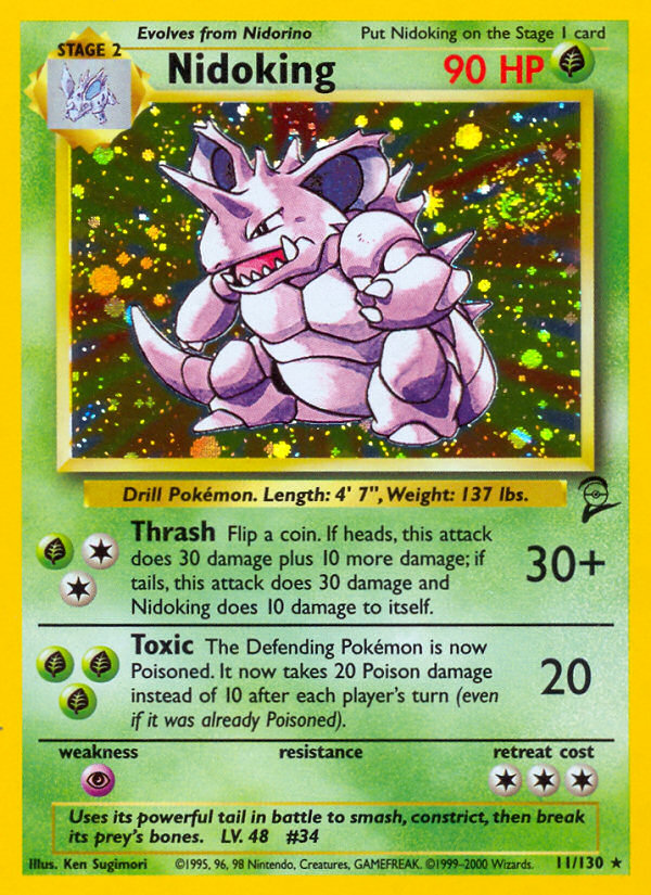 Nidoking - Base SET 2-11